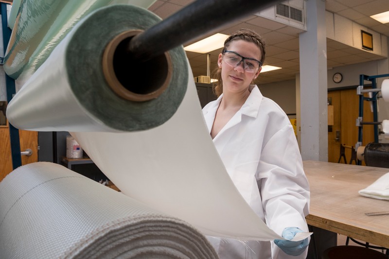 “Being able to work on projects that have a real application in the world makes a world of a difference to me and keeps me motivated day to day,” said UD graduate student Colleen Murray.